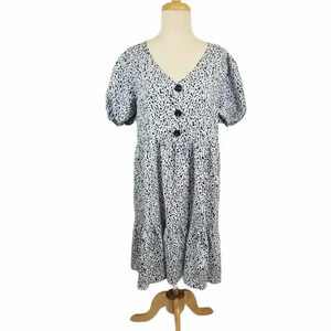 {SHEIN} Speckled Print Pull-on Dress